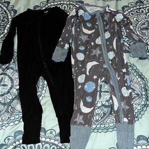 Little Sleepies Black and To the Moon Zippy’s 3-6months
